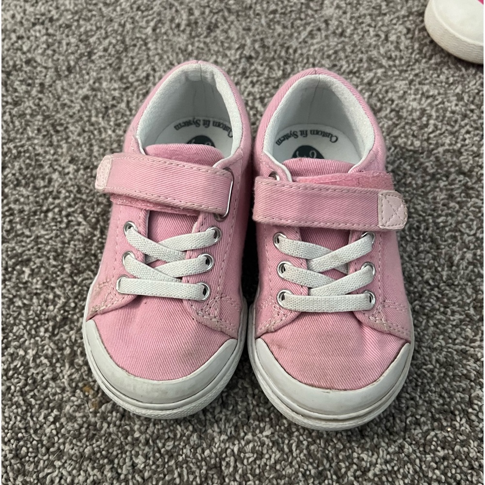 Footmates pink toddler sneakers